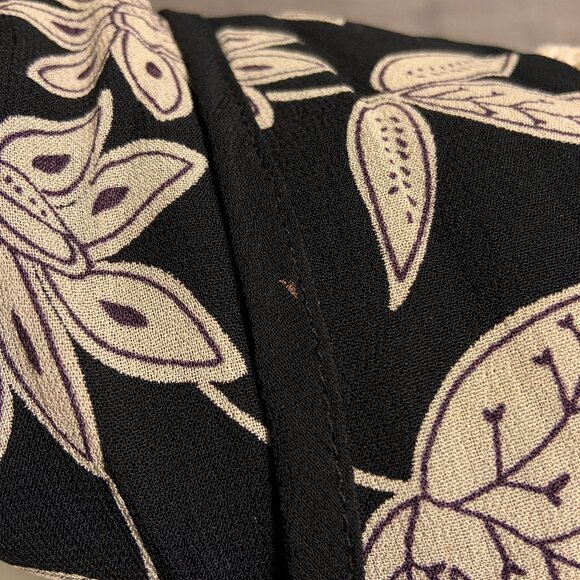 Anthropologie Grasslands Midi Dress by Floreat Mixed Fabric Embroidered Size 4 - Picture 11 of 13